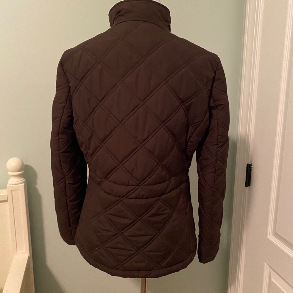 Liz Claiborne Fitted Puffer Jacket - Picture 2 of 3